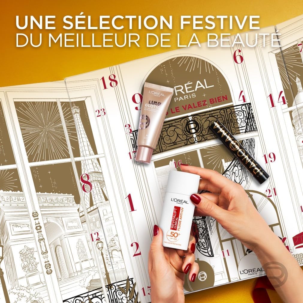 L'Oréal Paris 24 Day Advent Calendar - Christmas Gift Set